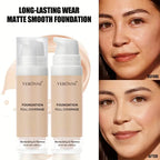 Full Coverage Waterproof Liquid Foundation for Flawless Skin