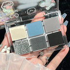 6-Color Matte and Shimmer Smoky Eyeshadow Palette