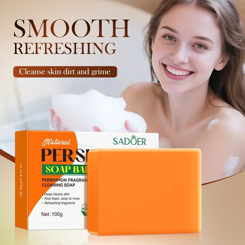 Deep Cleansing Persimmon Skin Brightening Soap