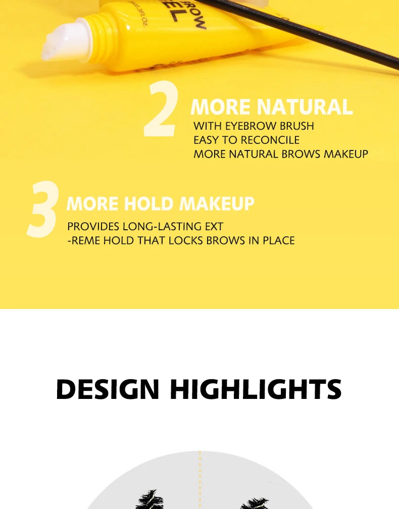 Waterproof Long-Lasting Eyebrow Styling Gel
