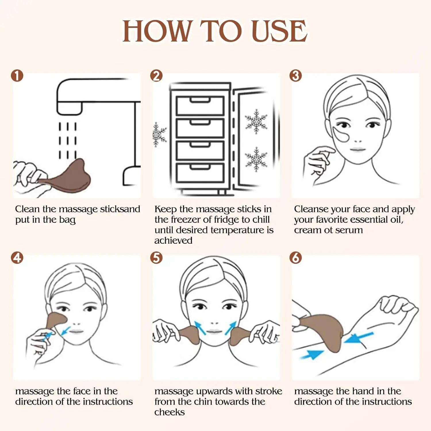 Stainless Steel Cooling Facial Massage Globes - 4