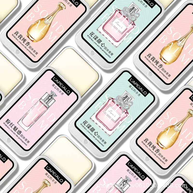 Long-Lasting Portable Solid Perfume Balm for Women