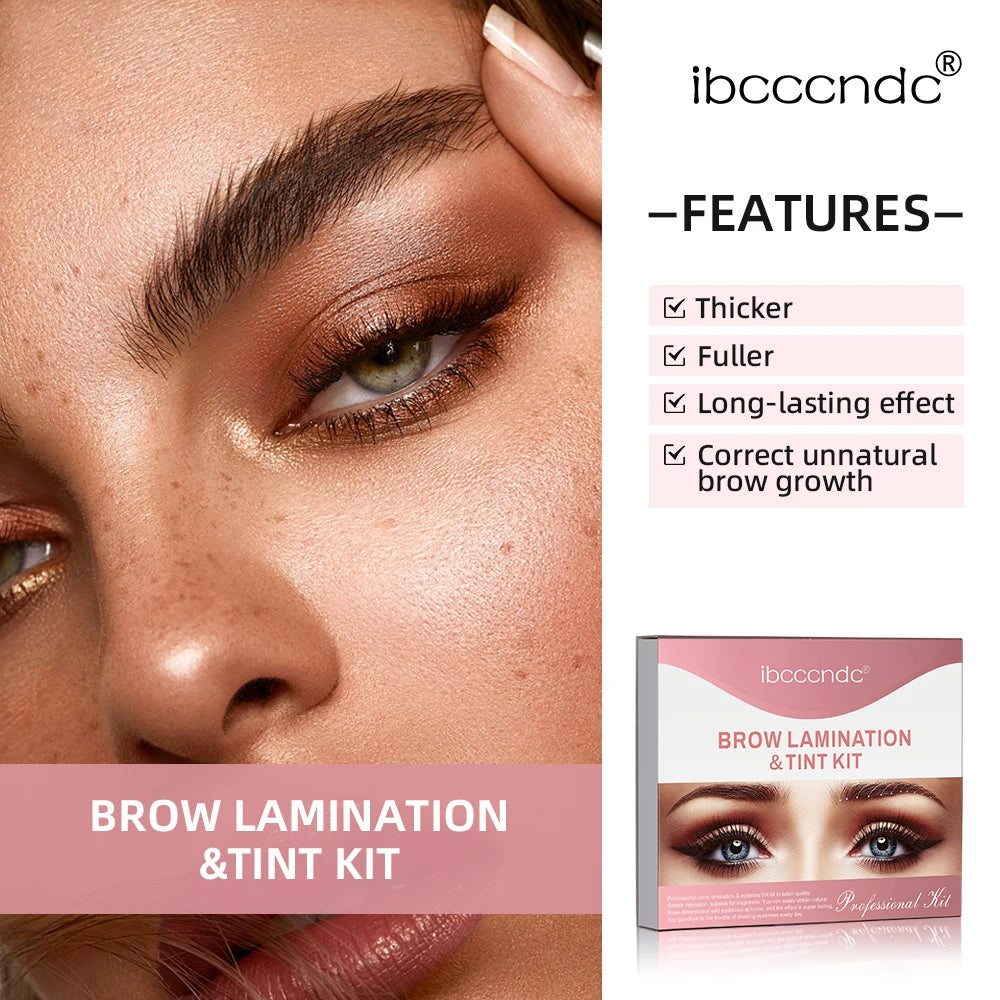 Professional Brow Lamination and Tinting Kit for Perfect Brows