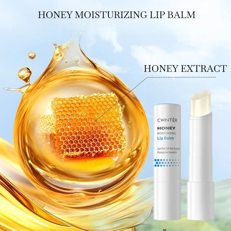 Honey Moisturizing Lip Balm 2-Pack for Soft Hydrated Lips
