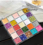 Glitter Sequin Eyeshadow Palette for Festivals and Parties