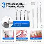 Visual Ultrasonic Teeth Cleaning & Plaque Removal Tool