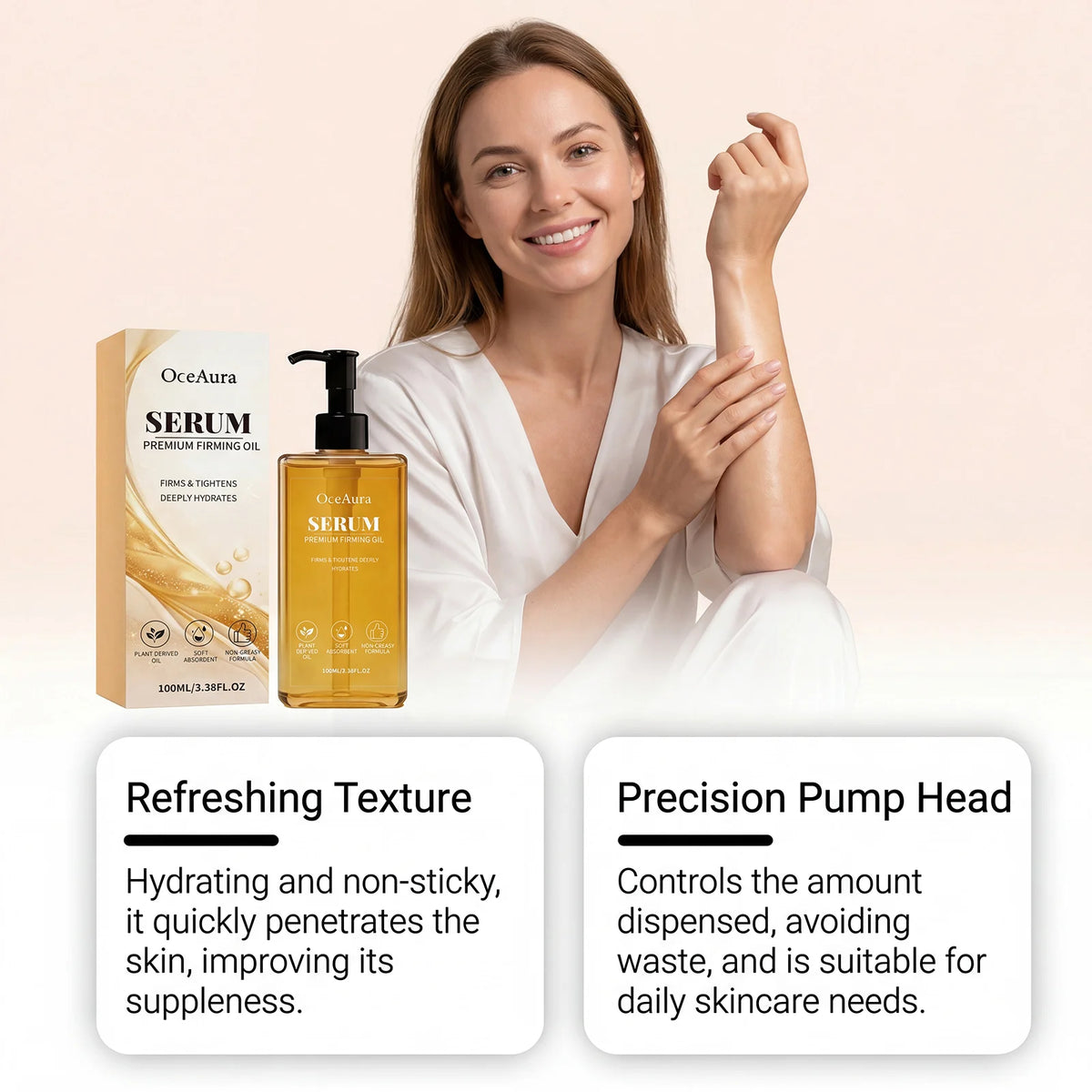 Firming Body Oil for Tightening and Smoothing Skin