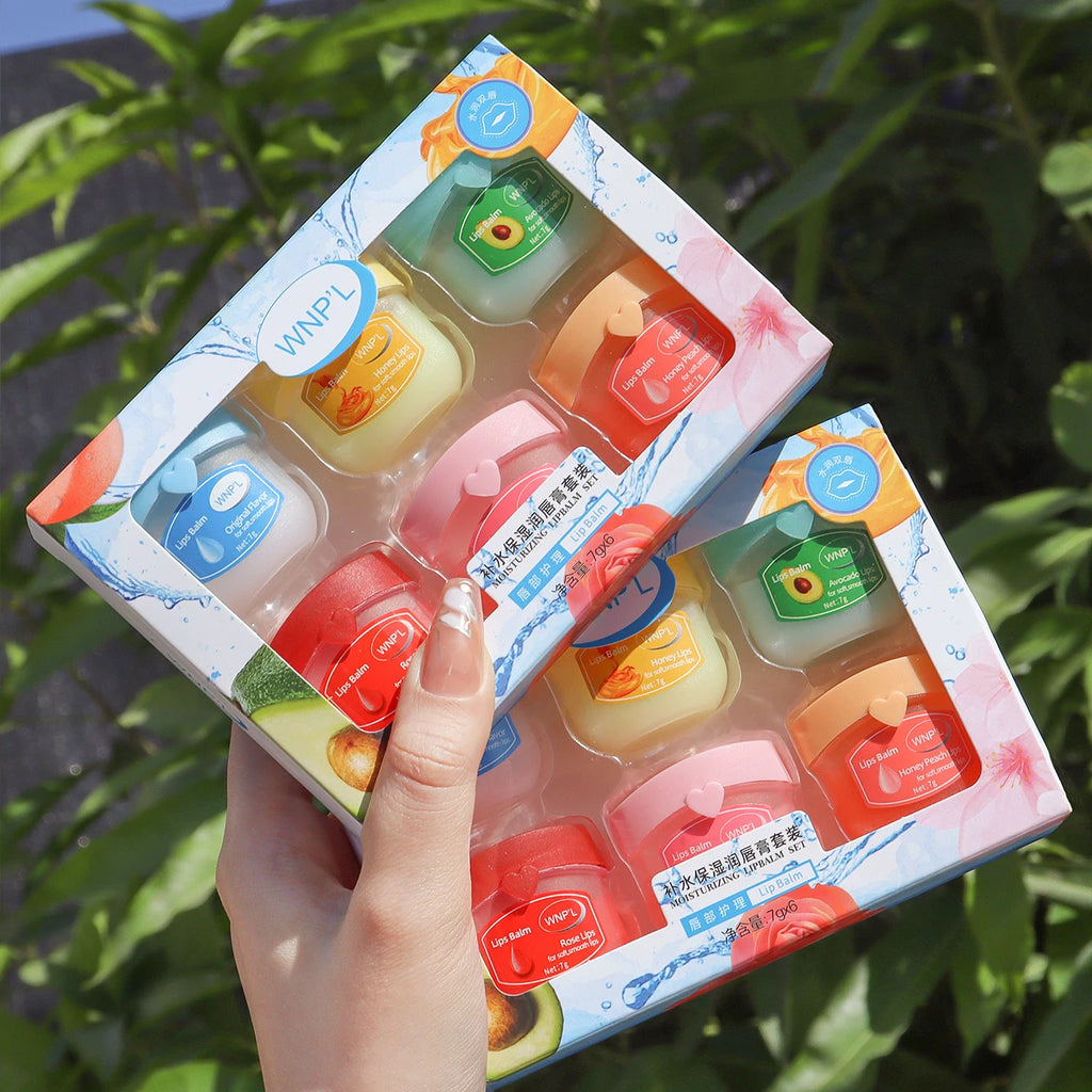 24-Piece Fruity Moisturizing Lip Balm Set