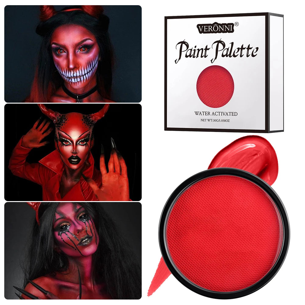 Water-Based Professional Face and Body Paint for Costumes
