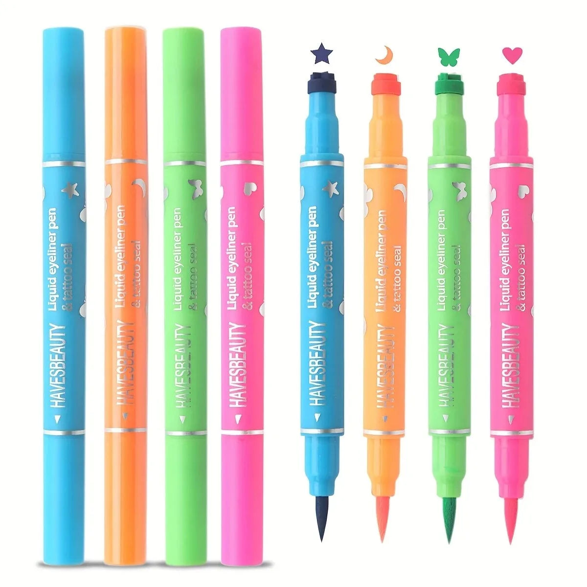 Double-Ended Stamp and Liquid Eyeliner Pen Set