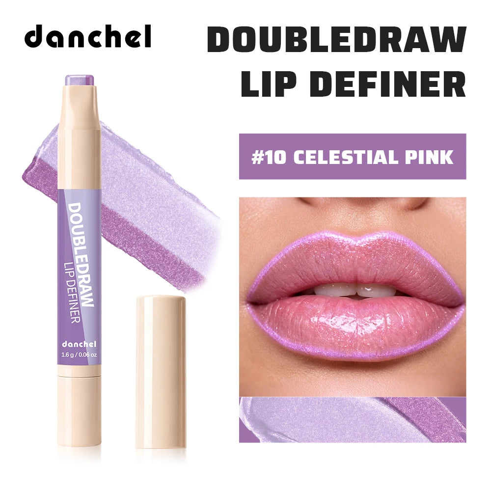 2-in-1 Dual Ended Lip Liner and Matte Lipstick
