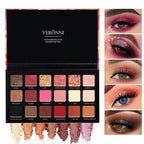 18-Color Professional Eyeshadow Palette for Versatile Makeup Looks