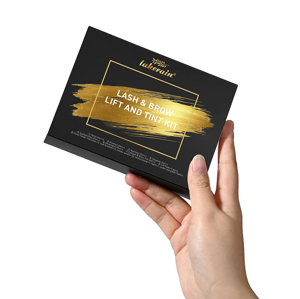 Professional Lash Lift and Brow Tint Kit for Salon Results