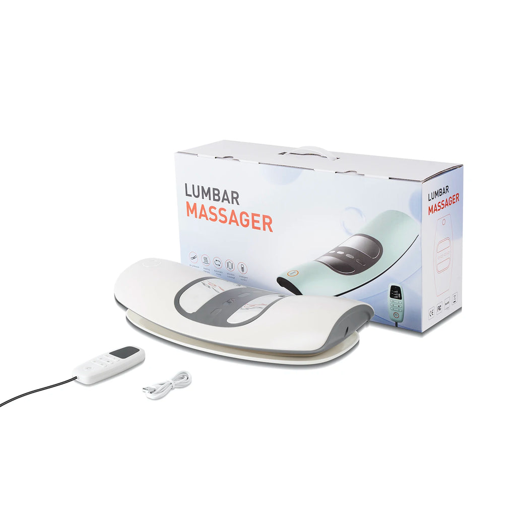 Electric Lumbar Traction Massage Device for Back Pain Relief