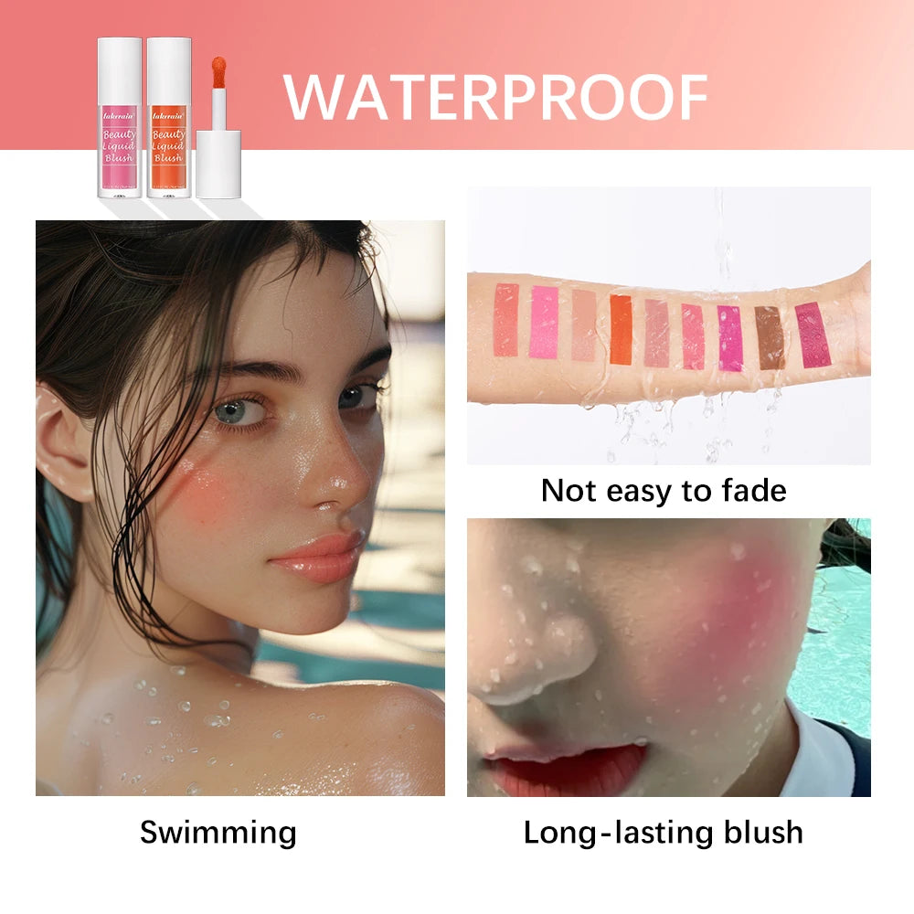 Long-Lasting Waterproof Liquid Blush