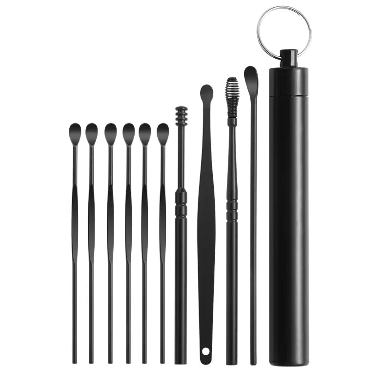 Stainless Steel Ear Wax Removal Tool Kit