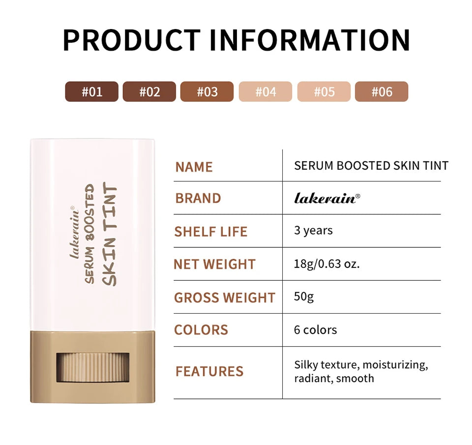 Serum-Boosted Skin Tint Foundation Stick