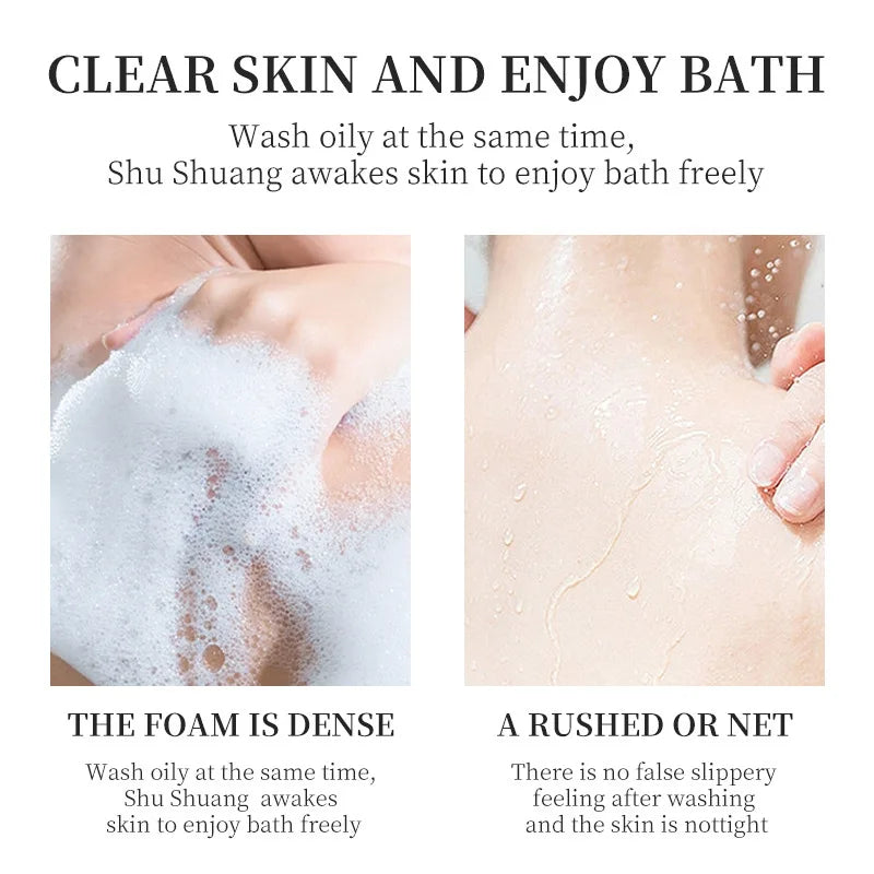 Exfoliating Fruit Scented Body Scrub Shower Gel