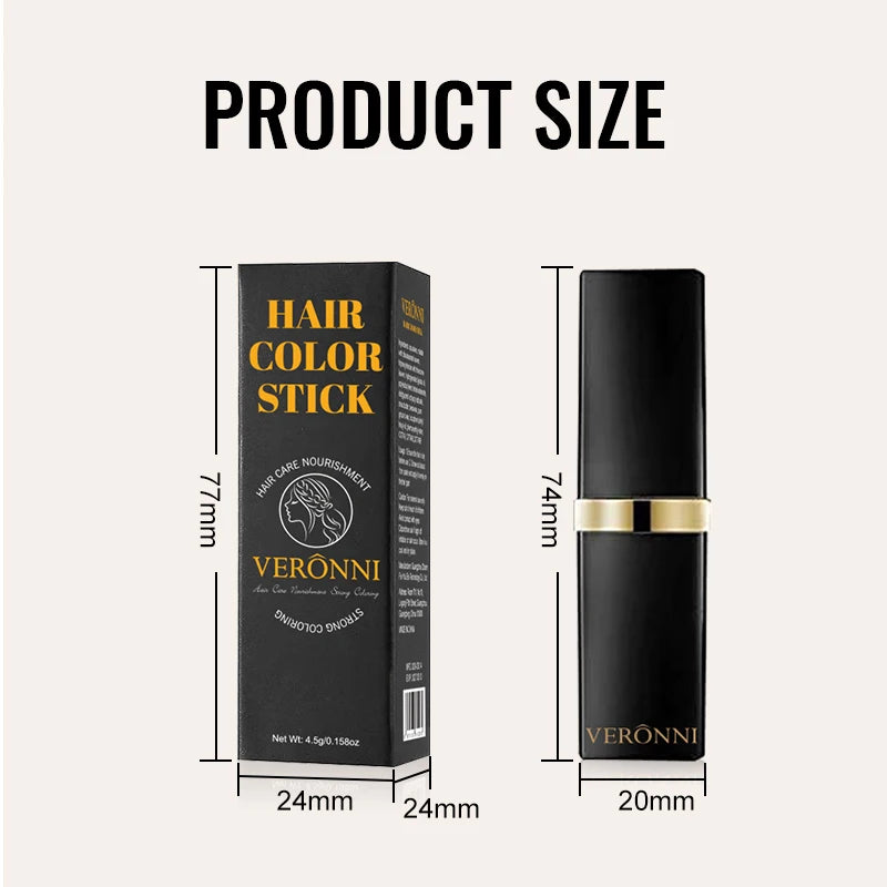 Temporary Hair Color Touch-Up Pen for Gray Coverage
