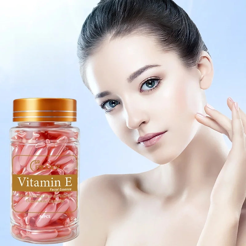 Vitamin E Moisturizing Facial Serum Capsules