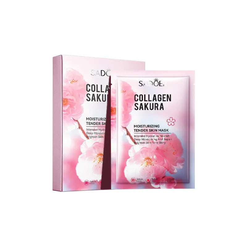 Hydrating Sakura Collagen Facial Sheet Mask - 6