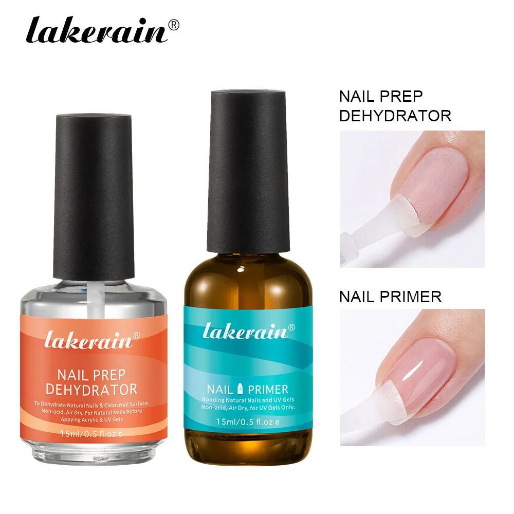 Professional Nail Prep Dehydrator and Primer Set