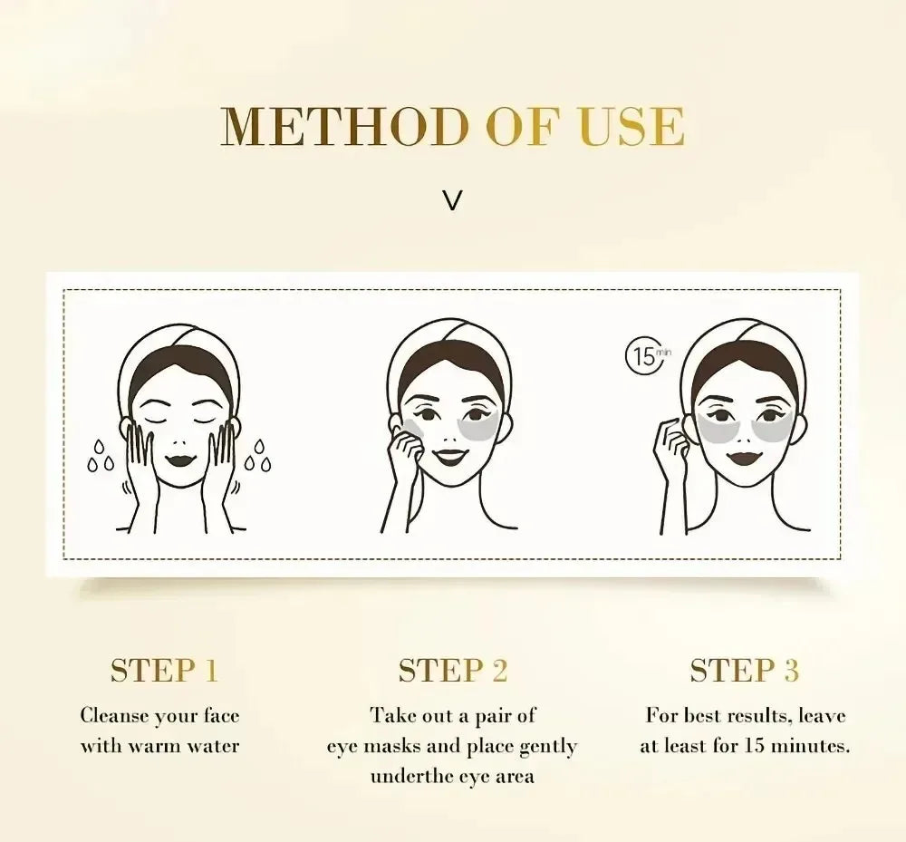 Gold Collagen Anti-Aging Eye Masks