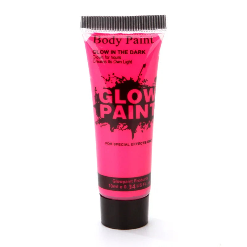 Neon UV Glow Face and Body Paint for Parties and Festivals