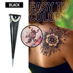 Temporary Henna Body Art Tattoo Paste Cone
