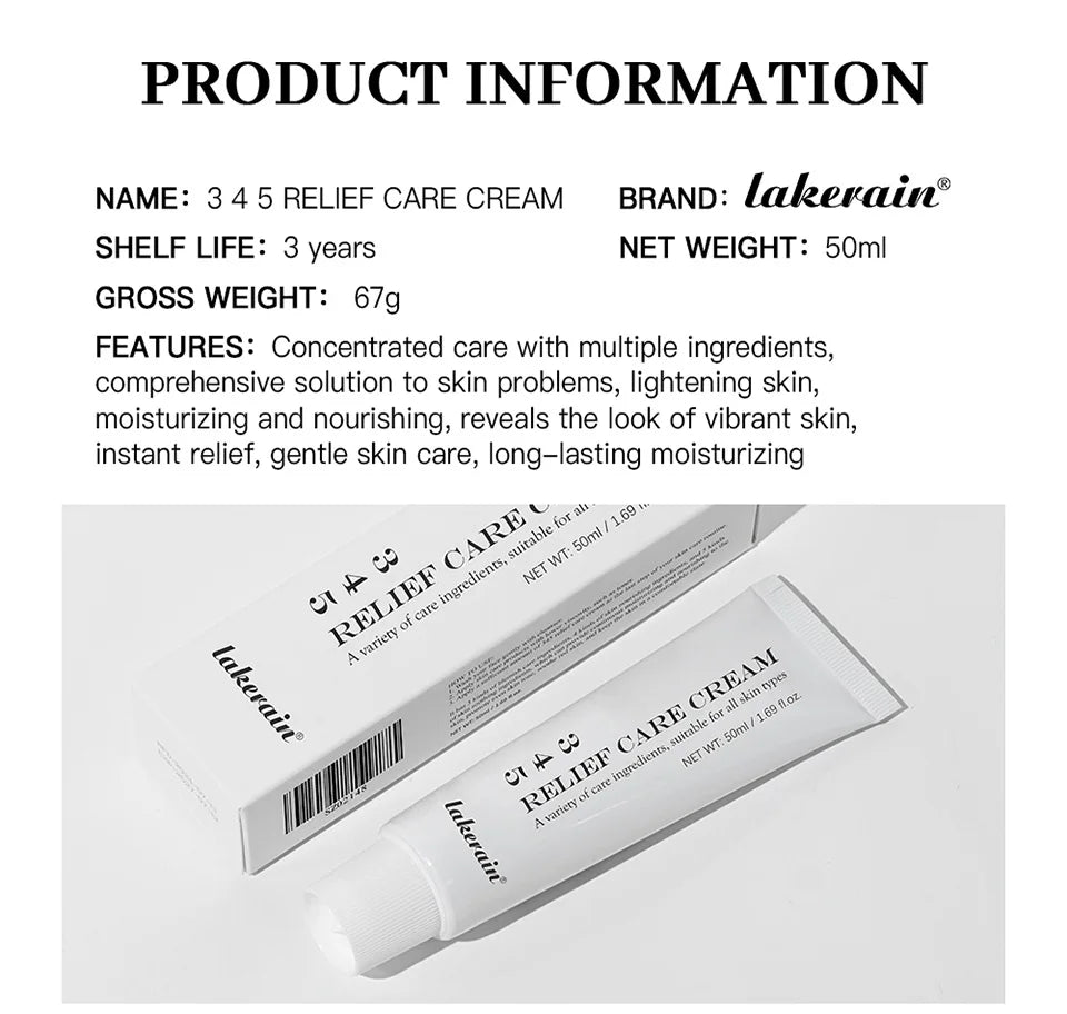 Soothing Repair Facial Cream for Acne-Prone Skin