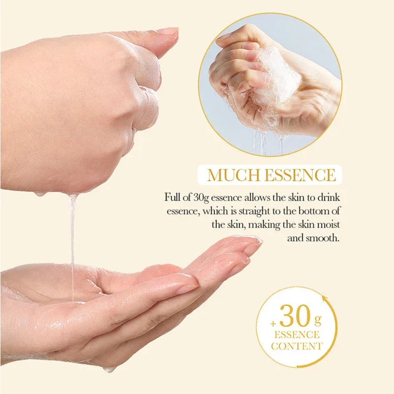 Snail Essence Anti-Wrinkle Hydrating Face Mask Set - 5
