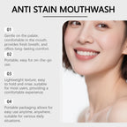 Anti-Stain Whitening Mouthwash for Fresh Breath