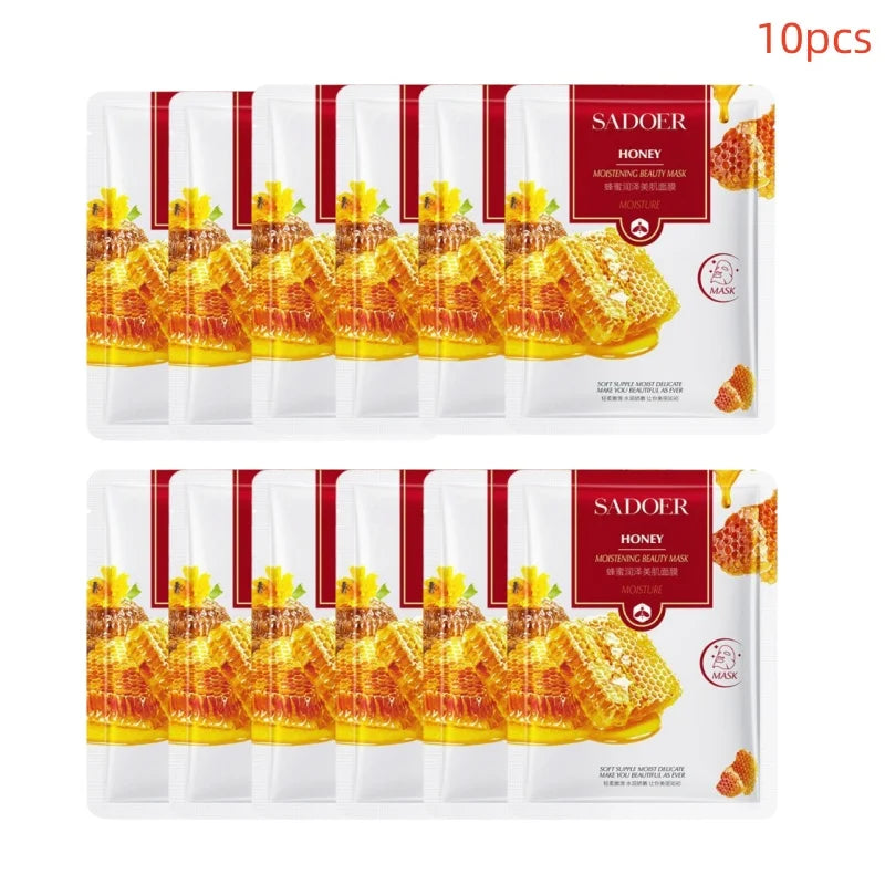 Hydrating Facial Sheet Mask Set for Glowing Skin