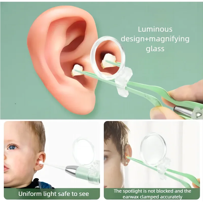 Illuminated Ear Wax Removal Tool Kit