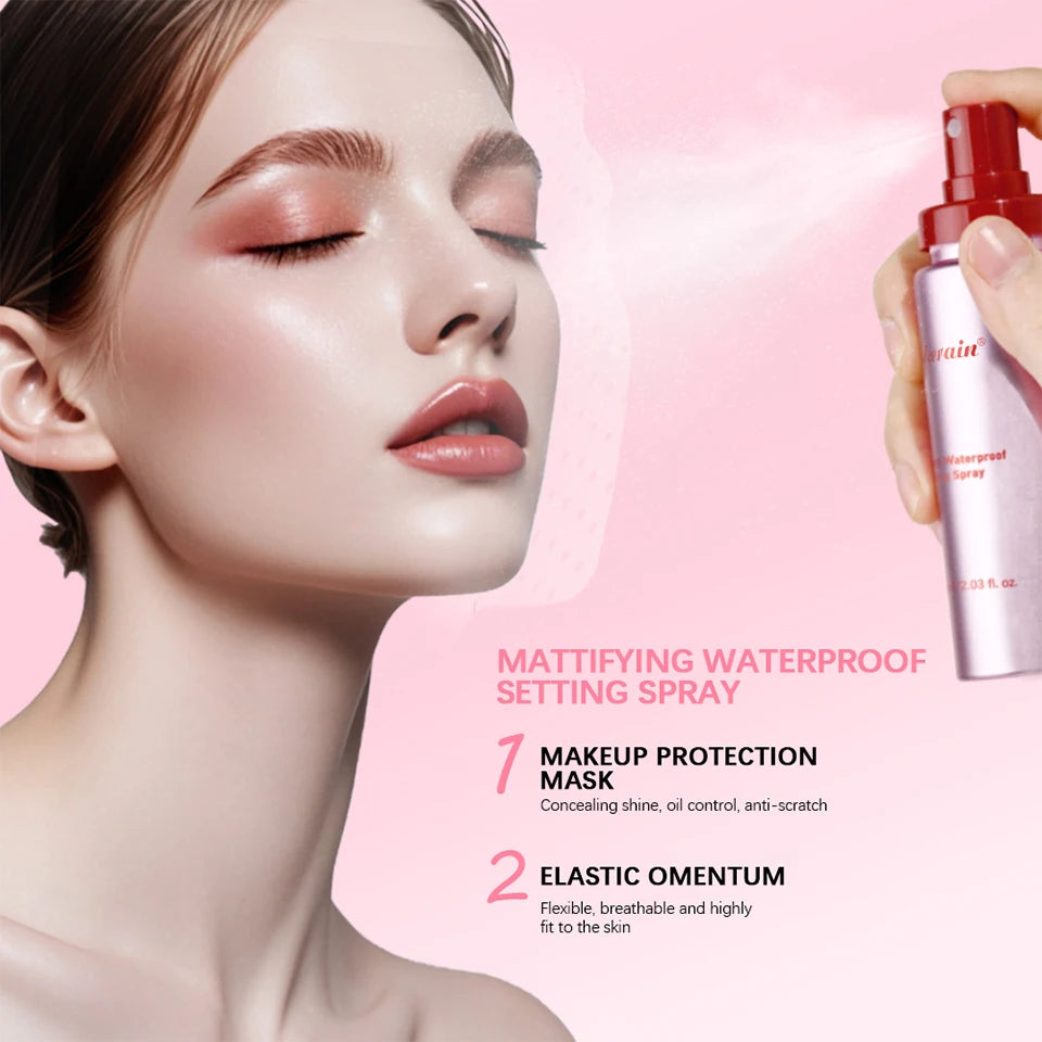 Long-Lasting Matte Finish Makeup Setting Spray