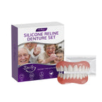 Cosmetic Silicone Denture Set for Instant Natural Smile