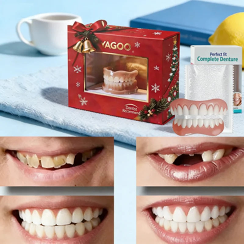 Instant Silicone Smile Veneers for Natural Looking Teeth
