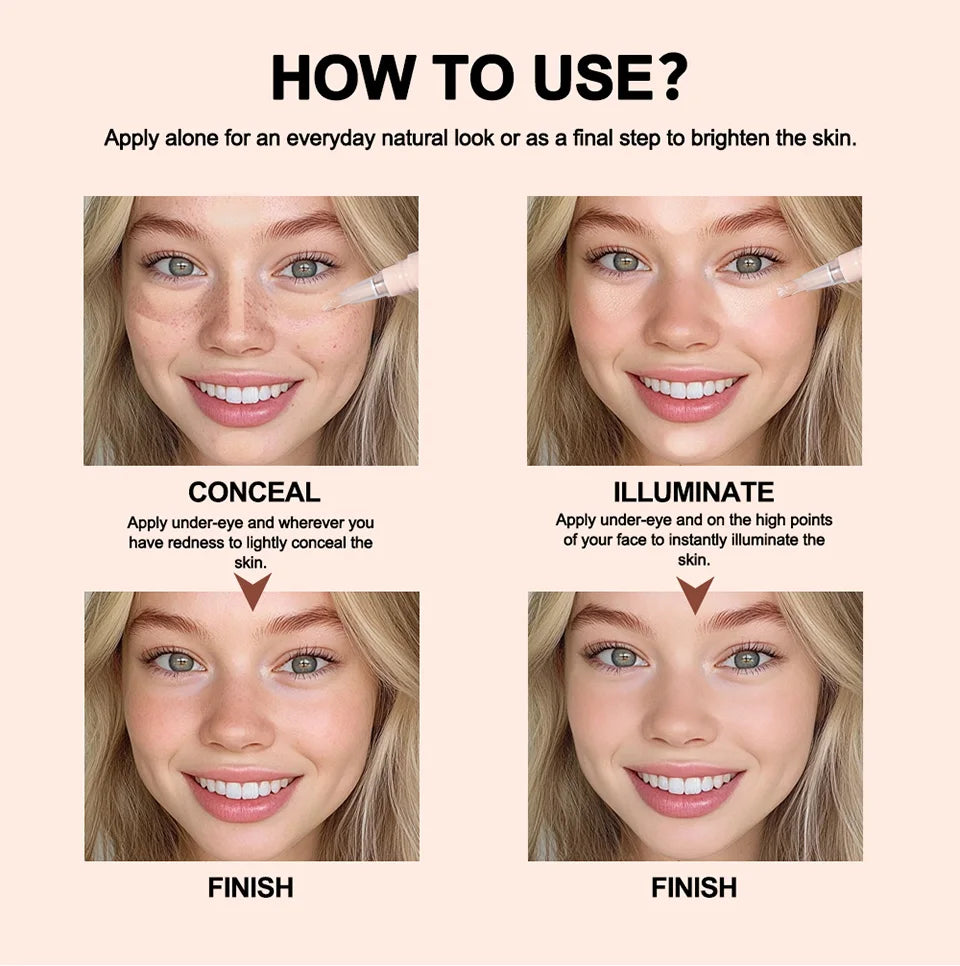 Brightening Concealer Click Pen for Flawless Coverage