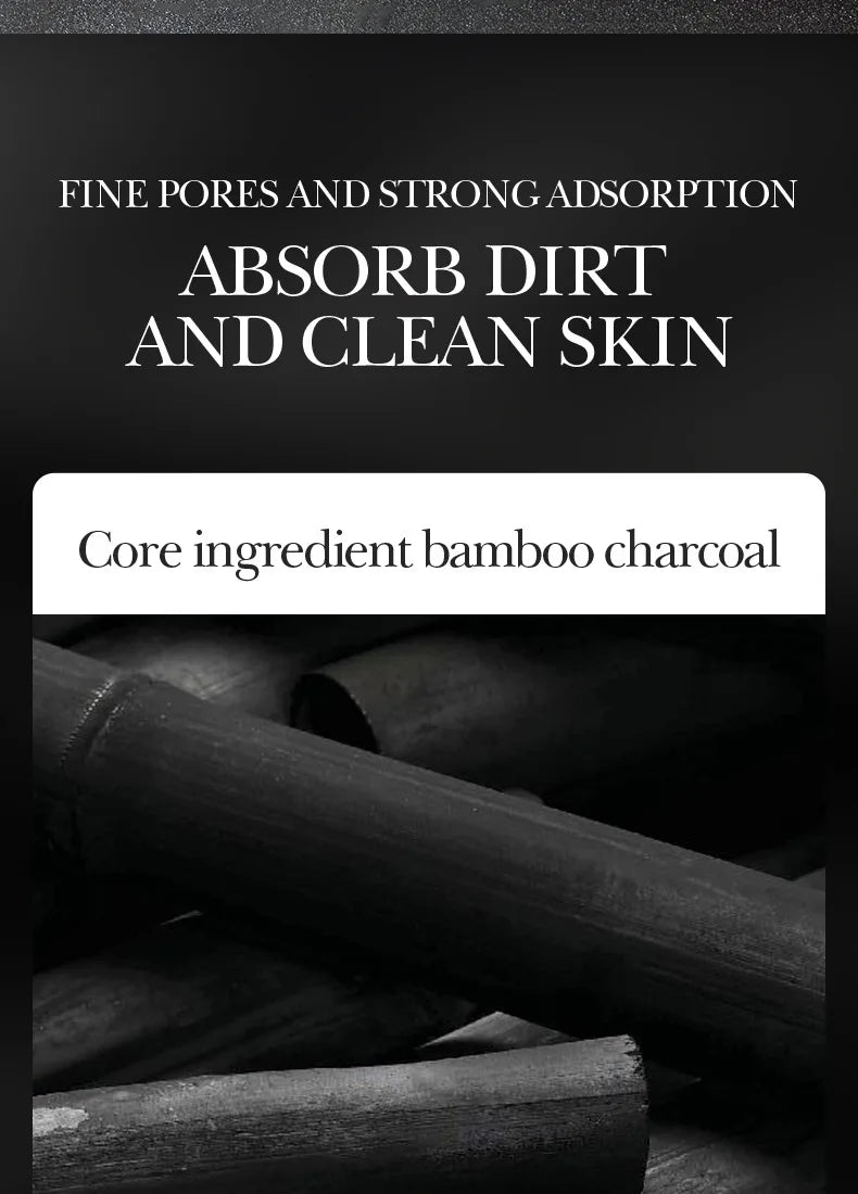 Bamboo Charcoal Black Peel-Off Pore Cleansing Mask - 12