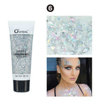 Waterproof Face and Body Glitter Sequin Gel