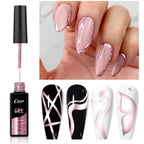 Metallic Liner Gel Polish for French Manicure Art