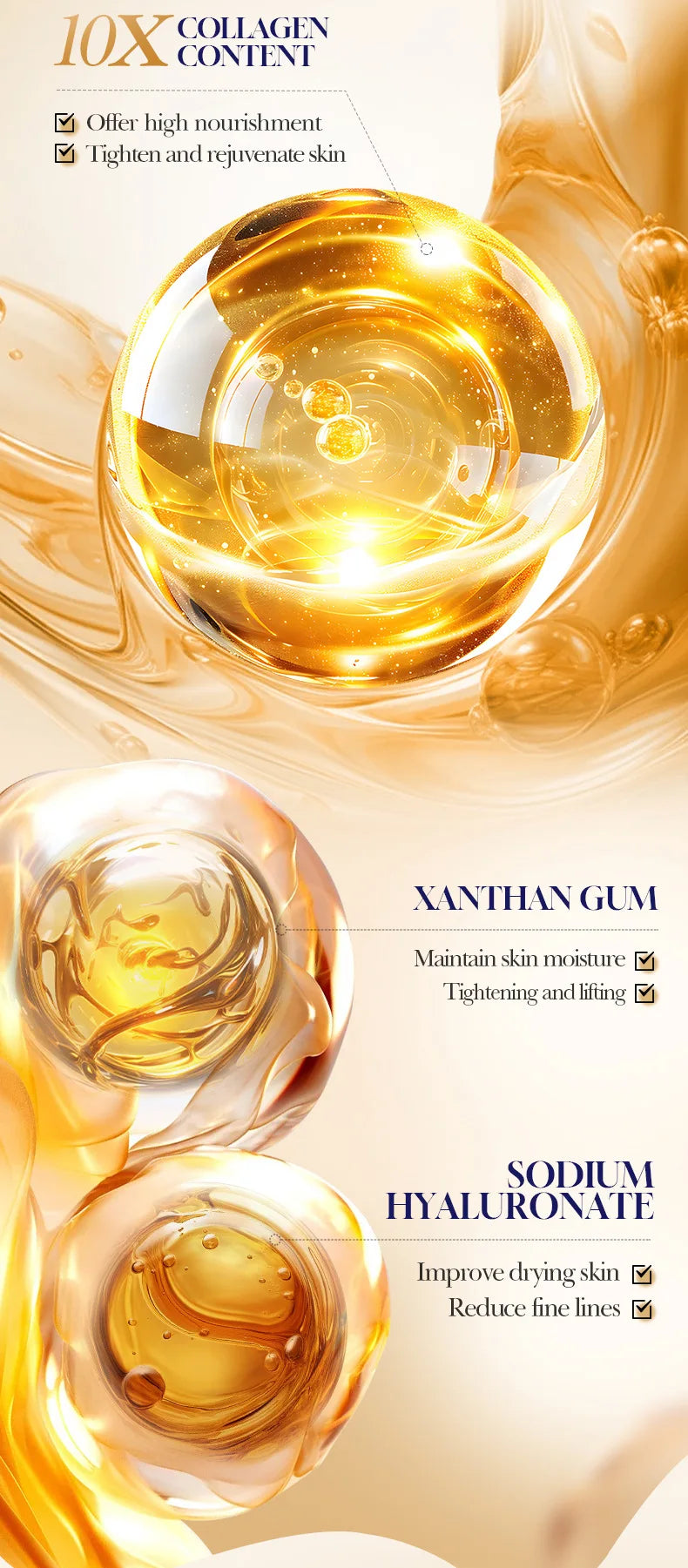 Collagen Anti-Aging Face Serum Single-Use Vials