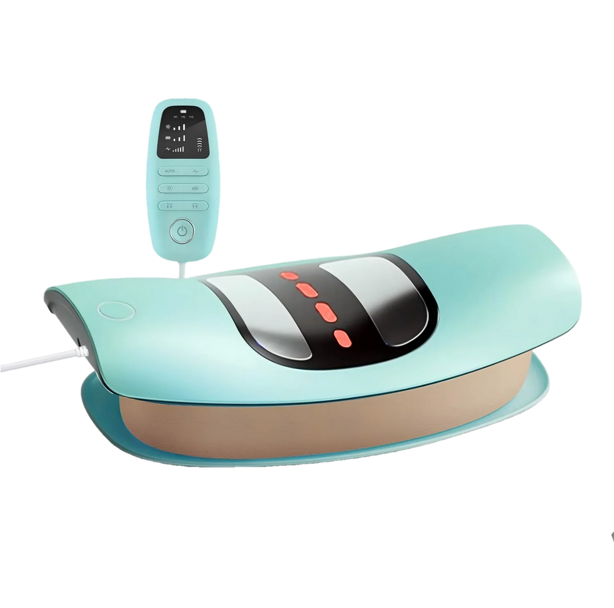 Electric Lumbar Traction Massage Device for Back Pain Relief