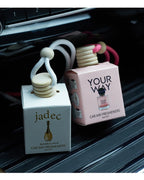 Hanging Glass Car Air Freshener Perfume Bottle