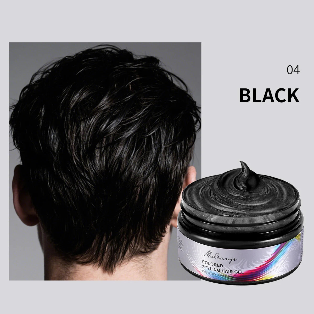 Temporary Color Hair Styling Wax