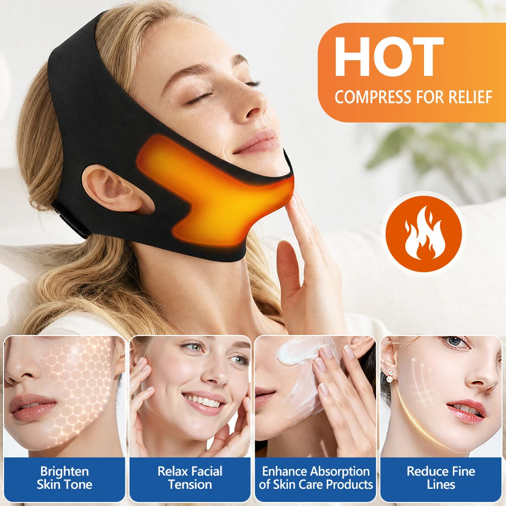Hot and Cold V-Line Facial Lifting and Recovery Bandage