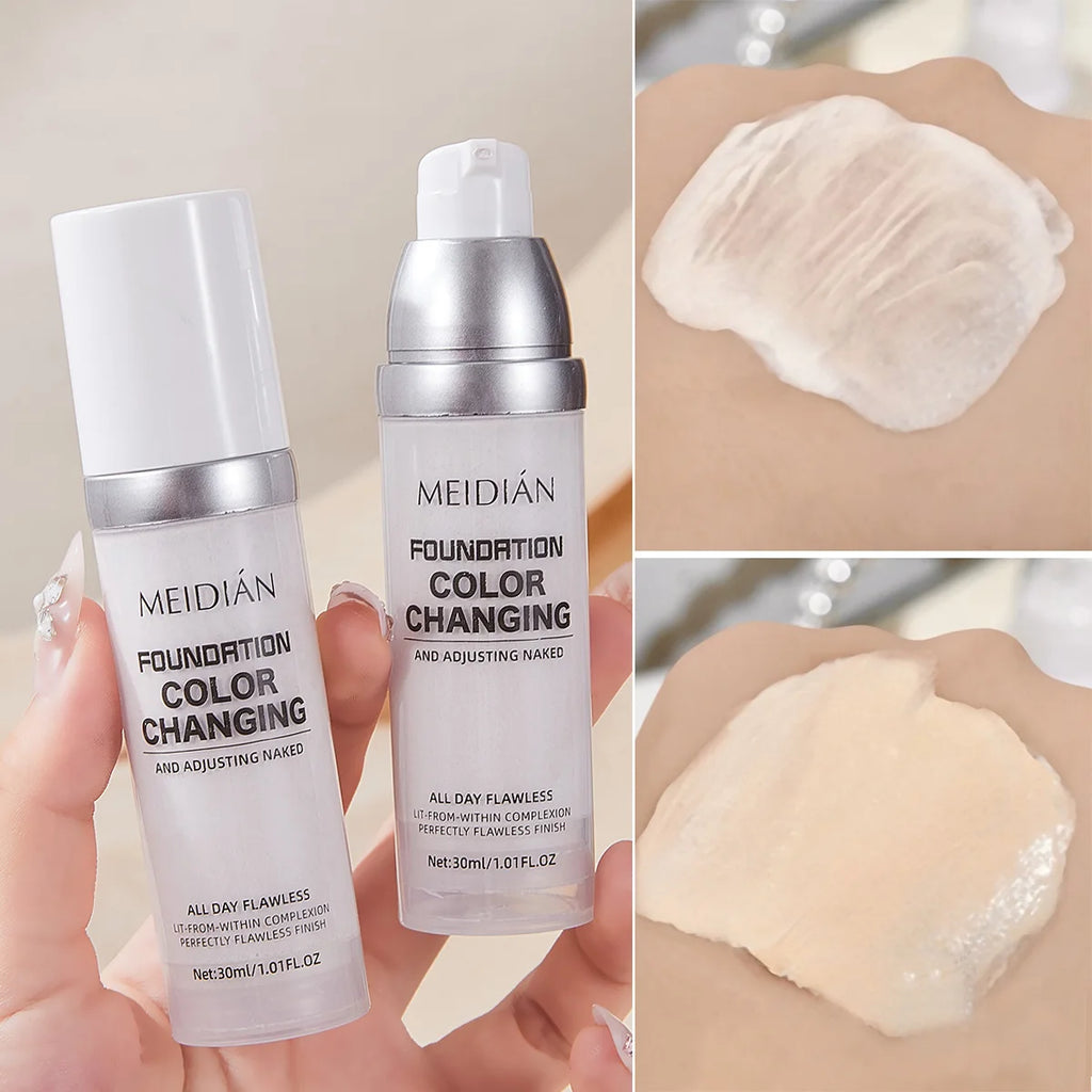 Color-Changing Liquid Foundation for Flawless Skin