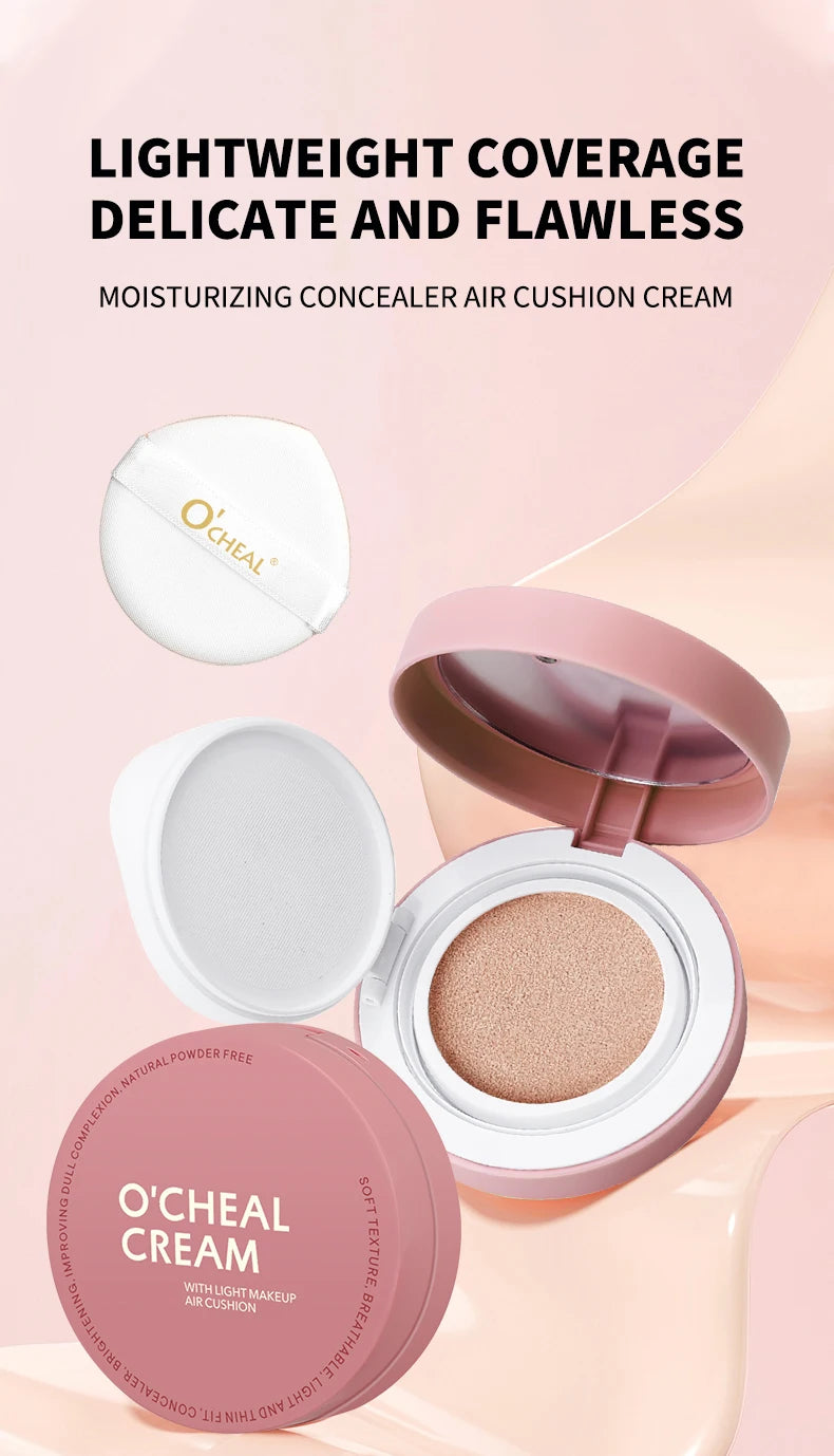Waterproof Long-Lasting Moisturizing Foundation Cushion - 7
