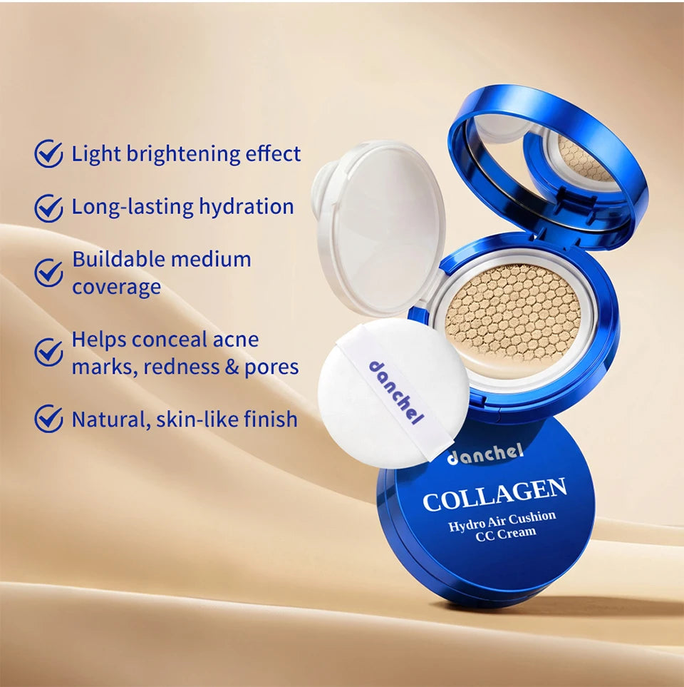 Collagen Hydrating Air Cushion CC Cream for Flawless Dewy Skin - 10
