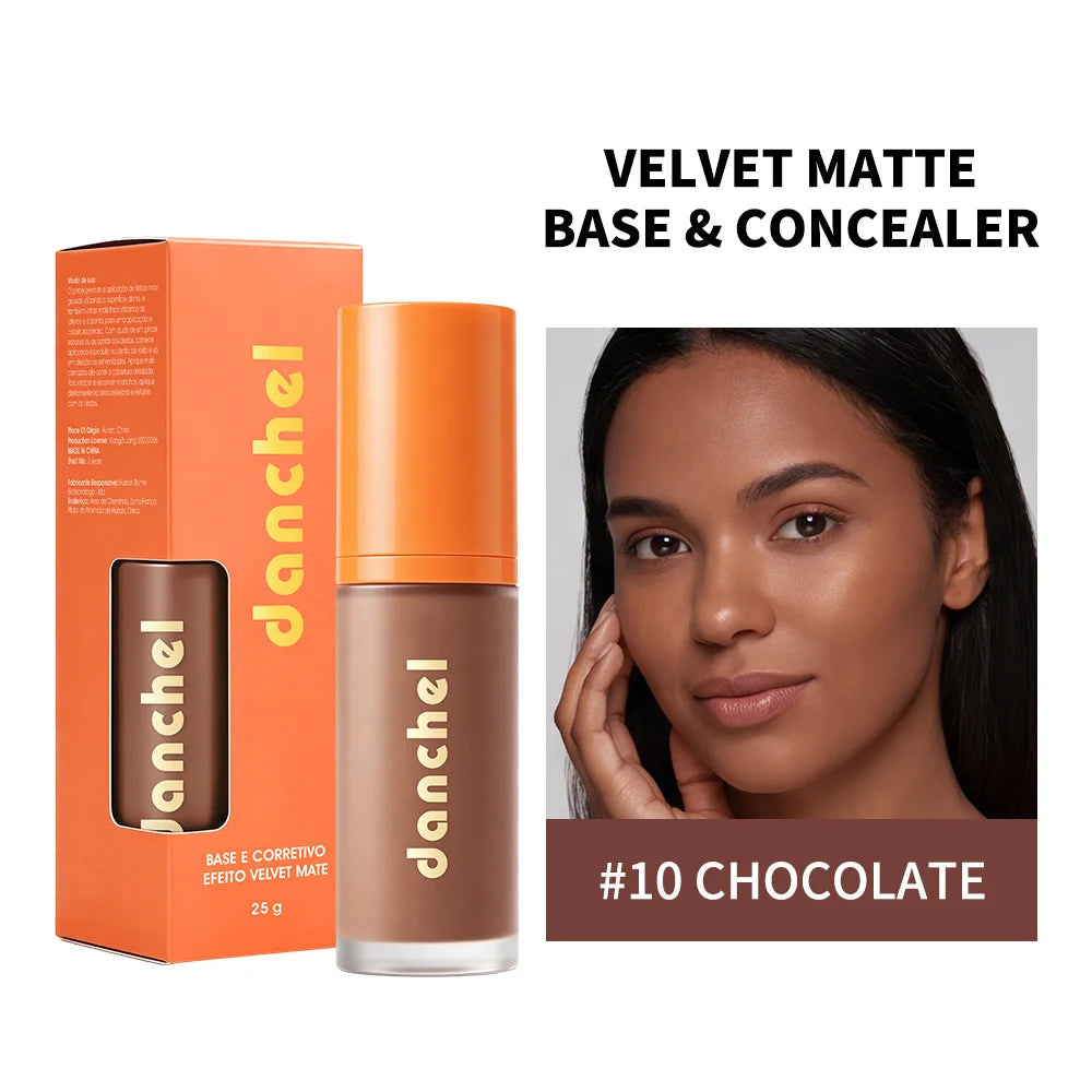 Velvet Matte Liquid Foundation and Concealer